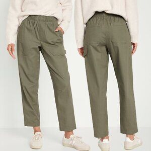 NWT - Old Navy High-Waisted Pulla Utility Pants